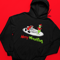 Merry Wrestling Hooded Sweatshirt