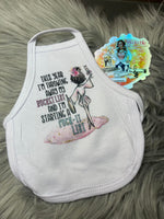 Wine Bottle Apron| Wine Bottle Cover | Funny Sayings Wine | Wine Accessory