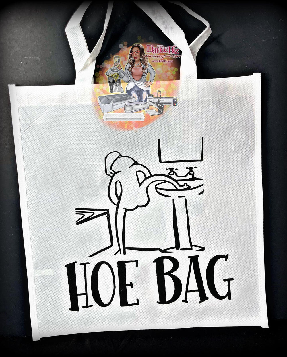 Hoe Bag and Hoe Rag Combo