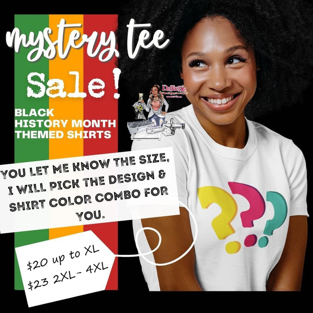 Black History Month Mystery Tee