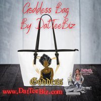 Goddess Leather Tote Bag/Large (3 Colors to Choose From)