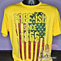 Freeish since 1865 Flag Shirt for Juneteenth