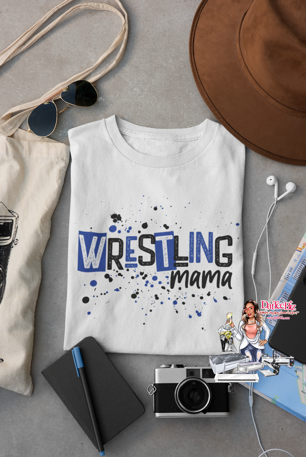 Wrestling Mama Tee