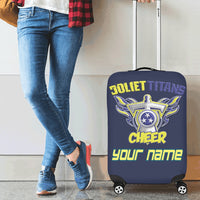 Joliet Titans Cheer Luggage Cover Luggage Cover/Small 18"-21"