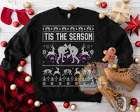 
              Tis the Season Ugly Sweater Sweatshirt for Wrestling
            