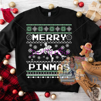 Merry Pinmas Ugly Sweater Sweatshirt for Wrestling