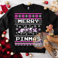 Merry Pinmas Ugly Sweater Sweatshirt for Wrestling