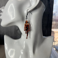 Custom Shaped Photo Earrings