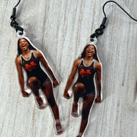 Custom Shaped Photo Earrings