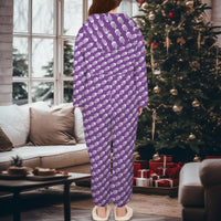 
              The Cross Face - Purple Onesie
            