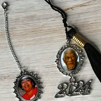 Photo Memorial Graduation Tassels and Charms