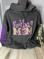 
              Glitter Football Mom Hoodie
            