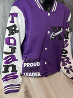 
              Trojan Cheer Varsity Jacket
            