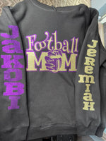 
              Glitter Football Mom Hoodie
            