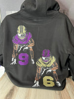 
              Glitter Football Mom Hoodie
            