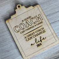 Great Coach Ornament