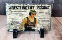 
              Wrestling Life Lessons Custom Photo Slate
            