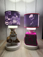 
              Custom Wrestling Photo Lampshade and Lamp
            