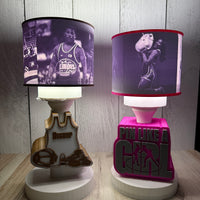 Custom Wrestling Photo Lampshade and Lamp