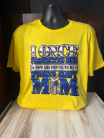 
              Proud Navy Mom Shirt | I Once Protected Him/Her, Now He/She Protects Me | Navy Mom Military Family Tee
            