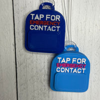 Nameless Emergency Bag Tag