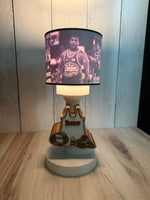 
              Custom Wrestling Photo Lampshade and Lamp
            