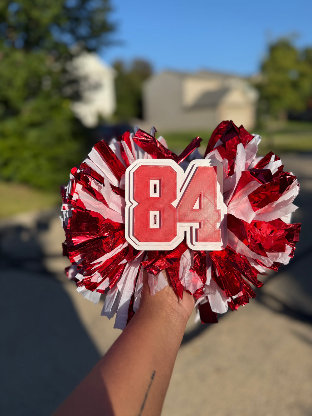 Custom Printed Pom Poms