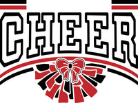 
              Trojans Custom Printed Pom Poms
            
