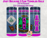 
              Denim Sorority Tumbler
            