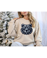 
              Good Better Best Bears Sweatshirt with Silver Design
            
