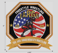 
              Fargo Mens and Womens 2025 National Championship Qualifier Patches
            