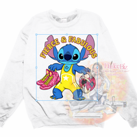 Fierce and Fabulous Wrestling Sweatshirt