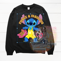 Fierce and Fabulous Wrestling Sweatshirt