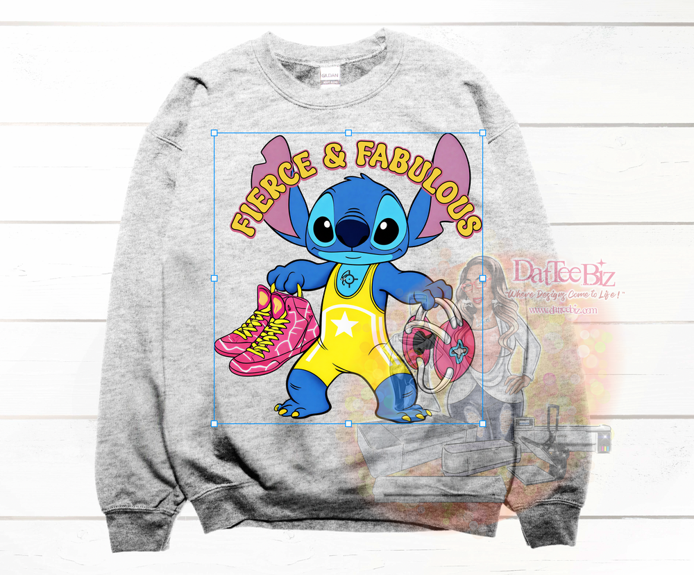 Fierce and Fabulous Wrestling Sweatshirt