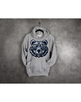 
              Good Better Best Bears Hoodie with Silver Design
            