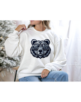 
              Good Better Best Bears Sweatshirt with Silver Design
            
