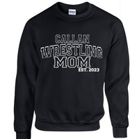 Callan Wrestling Family Sweatshirts