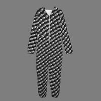 
              The Cross Face - Black Onesie
            