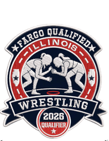 
              ILLINOIS Fargo Mens and Womens 2026 National Championship Qualifier Patches
            