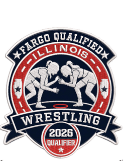 ILLINOIS Fargo Mens and Womens 2026 National Championship Qualifier Patches