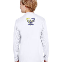 On Game Day We Wear Blue & Gold Long Sleeve Dri-fit Tee