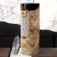 
              Gym Shoe Tumbler with Rhinestone Lace Option
            