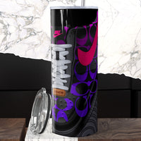 Gym Shoe Tumbler with Rhinestone Lace Option