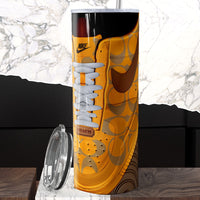 
              Gym Shoe Tumbler with Rhinestone Lace Option
            