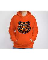 
              Good Better Best Bears Hoodie with Orange Design
            