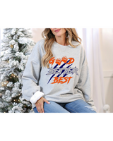 
              Good Better Best Paw Print Sweatshirt
            