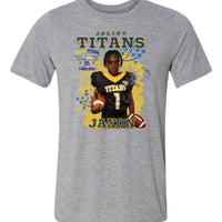 Titans X's and O's Custom Photo Tee