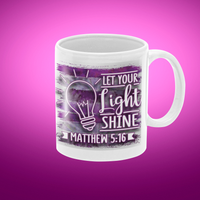 Let Your Light Shine Tee for Alpha Baptist Church