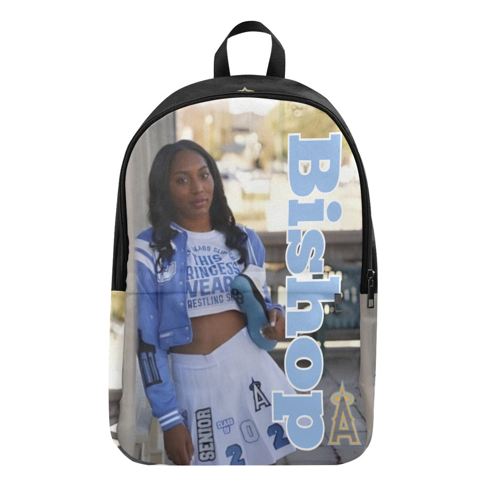 Custom Photo Bookbag with Angel or Lighthouse Logo