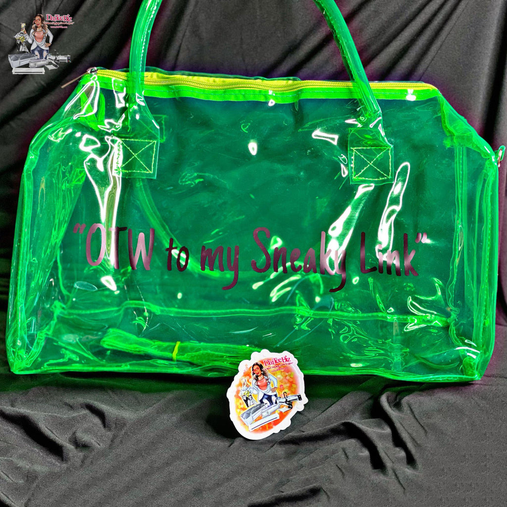 Spend The Night Weekend Bag - Funny Overnight Bags - Spinnanight